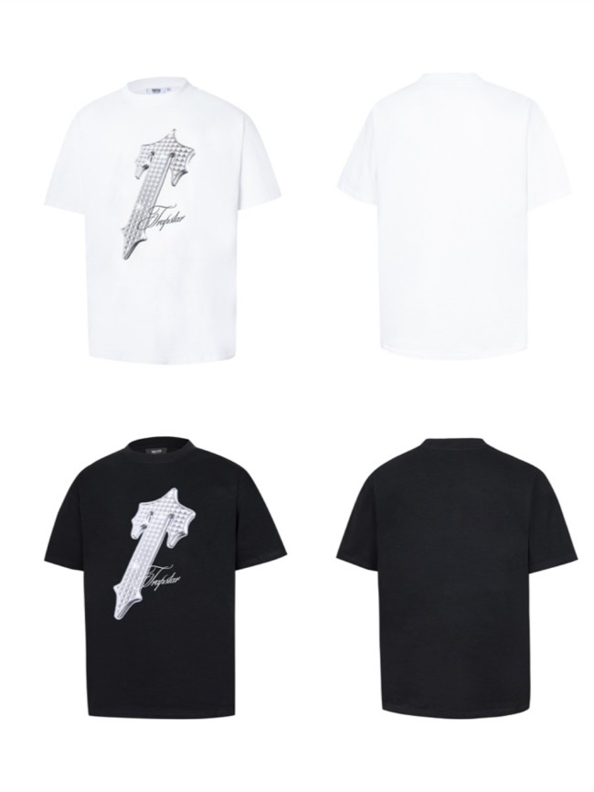 [50% Off]Trap Star New three-dimensional sword letter print tee 2 colors 25869642