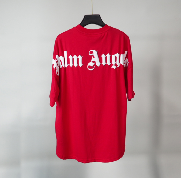 Copy Palm angels foaming printing logo tee