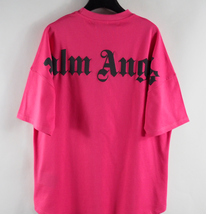 Copy Palm angels foaming printing logo tee