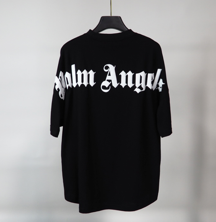 Copy Palm angels foaming printing logo tee