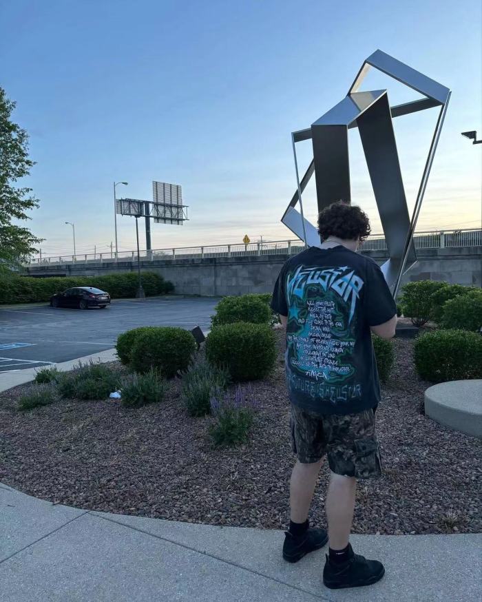 [Big & Tall for weights up to 260 lbs]1:1 quality version Green Intergalactic Man Tee