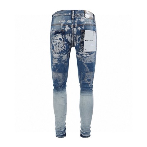 1:1 quality version White Lacquer Snow Mountain Gradient Vintage Wash Jeans
