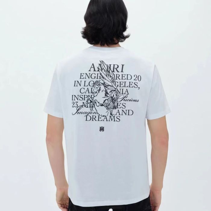 Pegasus Letter Logo Print Tee 3 colors
