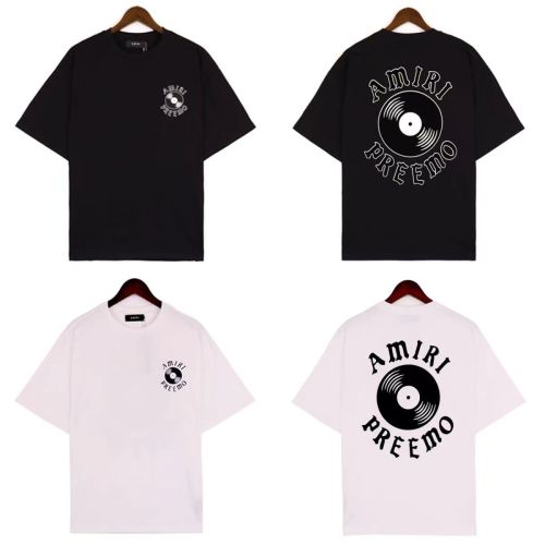 Record Letter Print Tee 2 colors