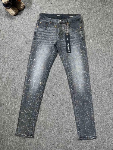 [buy more save more] 1:1 quality version Colorful bright diamond front slim jeans