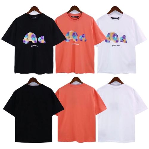 Rainbow Broken Bear Print tee 3 colors