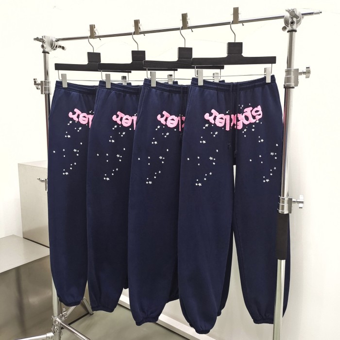 1:1 quality version At lanta Pink Letter White Hoodie & Pants Set