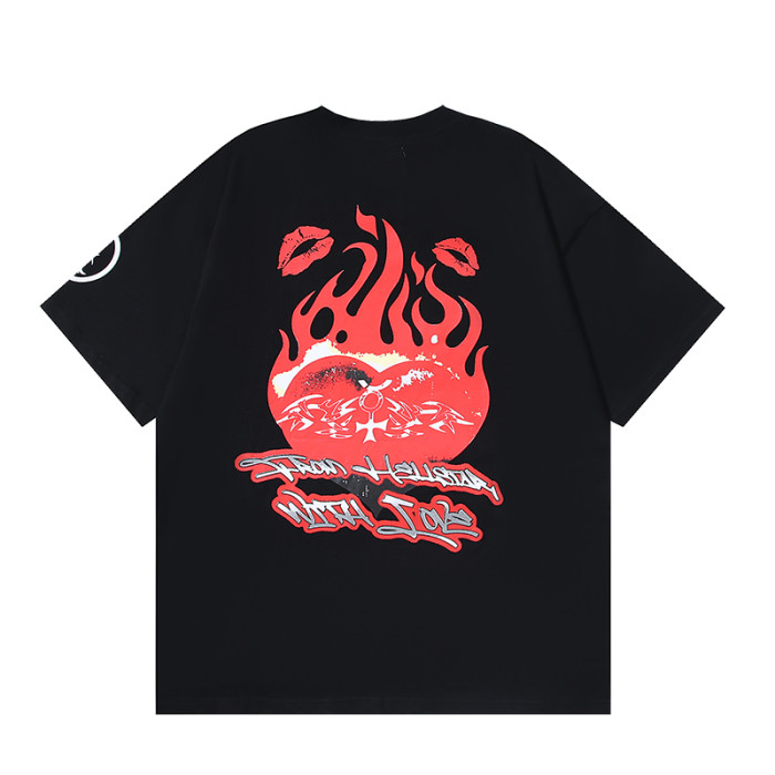 Rodman Love Head Flame Print Tee 2 colors