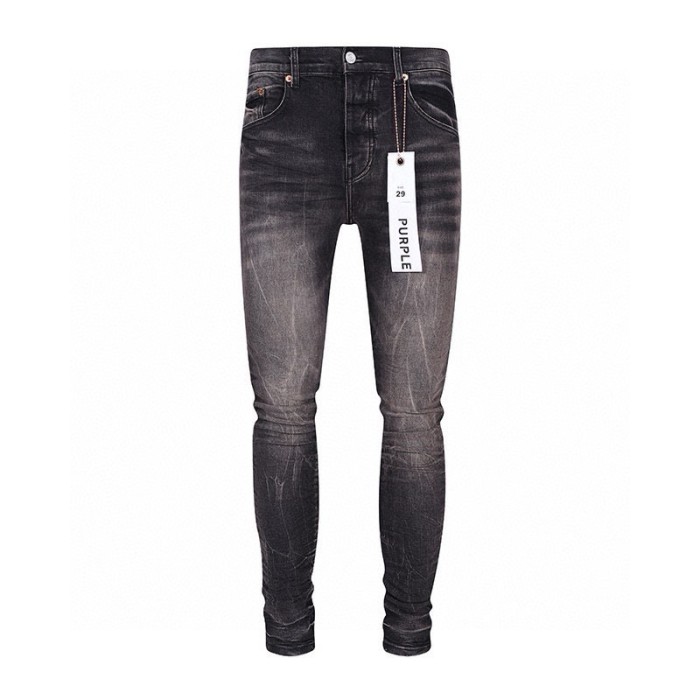   1:1 quality version Irregular Scratch Wash Jeans