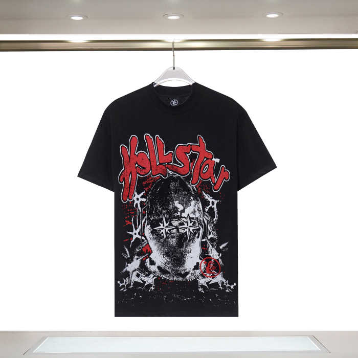 Masked Man Letter Print Tee 2 colors