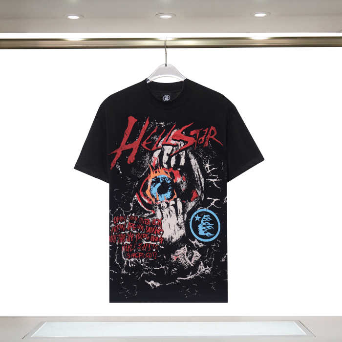 Fun Gaze Eye Letter Print Tee