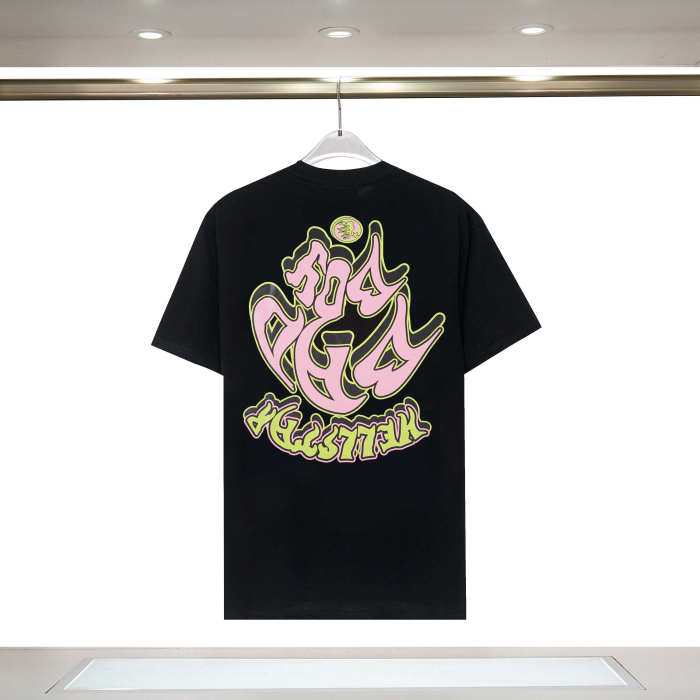 Rodman Head Back Creative Letter Graffiti Tee 2 colors