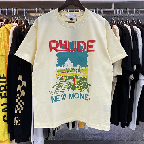 Palace Landscape Letter Logo Print Tee 3 colors