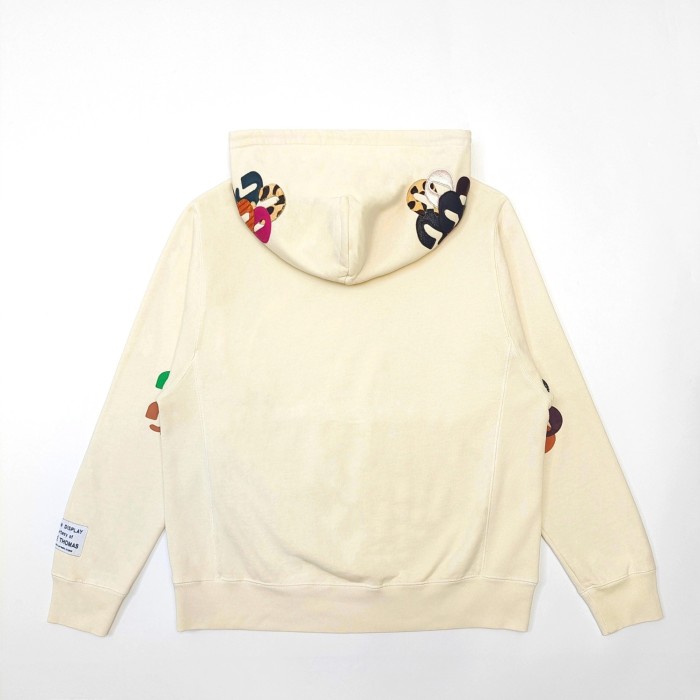 [Big & Tall for weights up to 260 lbs]1:1 quality version Splash Ink Leather G  Inverted Letter Hoodie