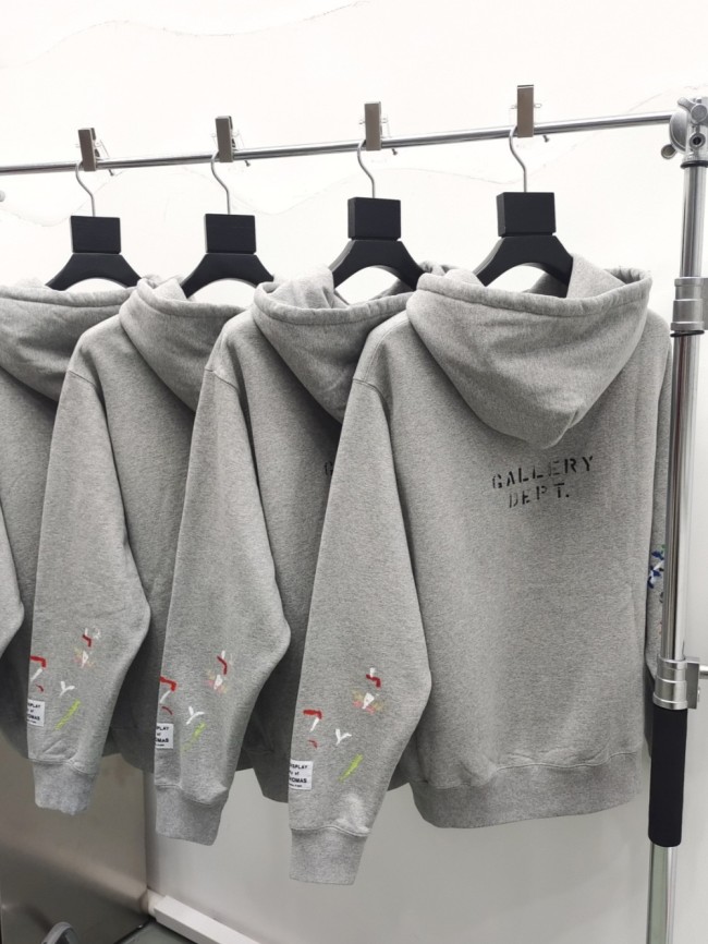 [Big & Tall for weights up to 260 lbs]1:1 quality version Hand Painted Small Letter Logo Hoodie