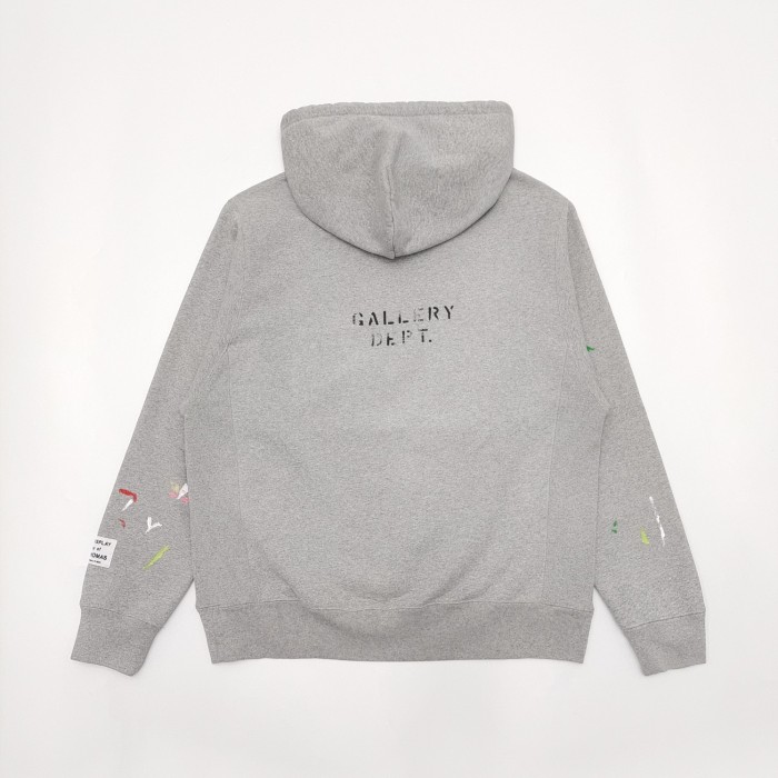 [Big & Tall for weights up to 260 lbs]1:1 quality version Hand Painted Small Letter Logo Hoodie