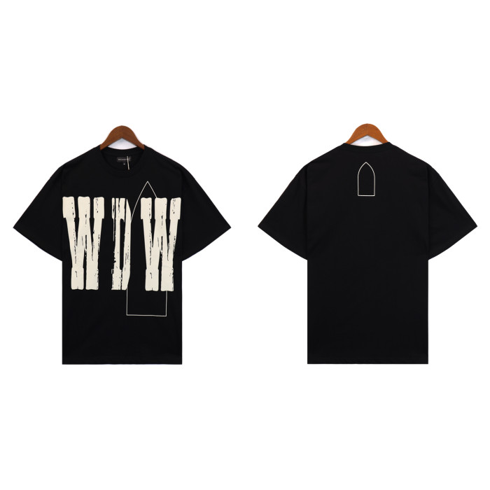 WDW Letter Logo Round Neck tee