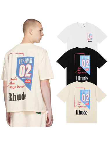 Card Letter Print Tee 3 colors