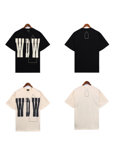 WDW Letter Logo Round Neck tee