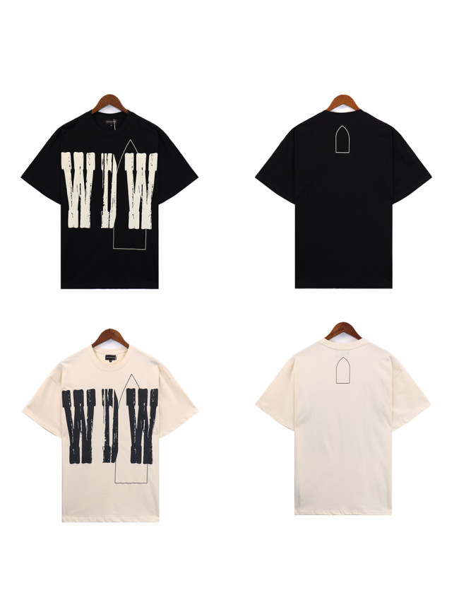 WDW Letter Logo Round Neck tee