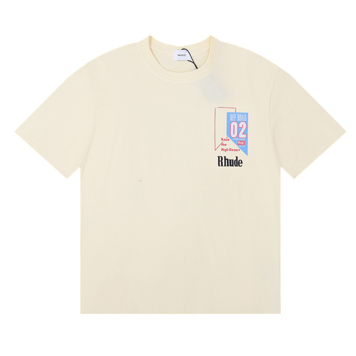 Card Letter Print Tee 3 colors