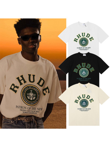Green circle logo monogram Tee 3 colors