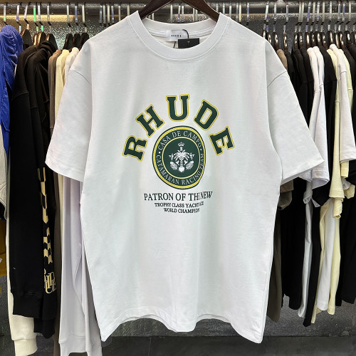 Green circle logo monogram Tee 3 colors