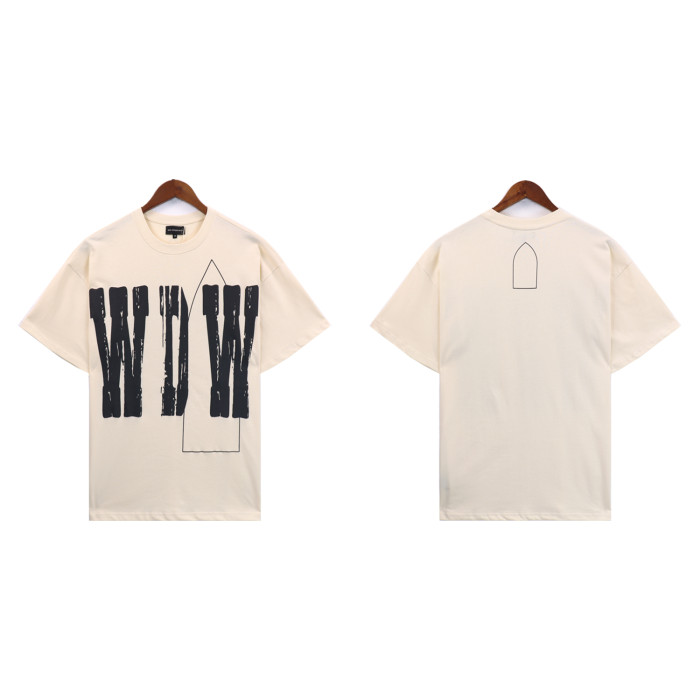 WDW Letter Logo Round Neck tee