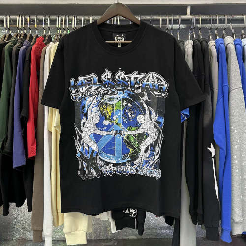 Creative Letter Embrace the Earth Print Tee