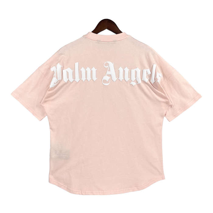 Back Foam Letter Print Drop Shoulder Short Sleeve 3 colors