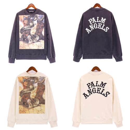 Dice Game Viper Letter Print Crew Neck sweatshirt