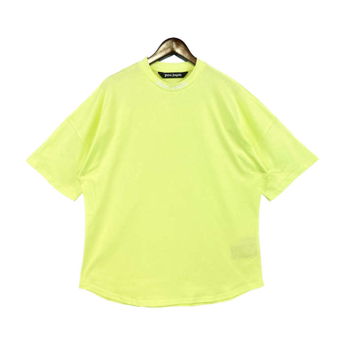 Back Foam Letter Print Drop Shoulder Short Sleeve 3 colors