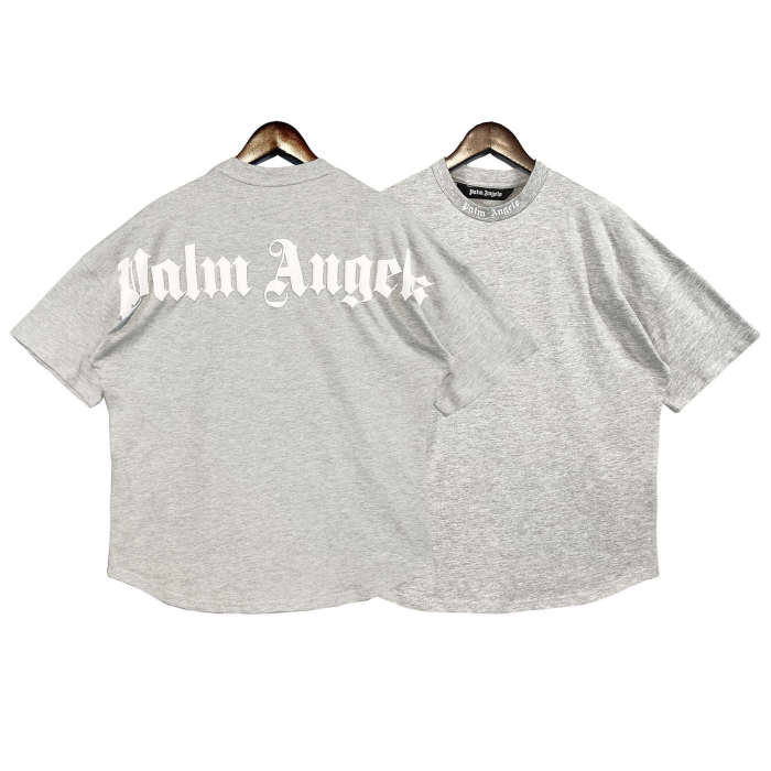 Back Foam Letter Print Drop Shoulder Short Sleeve 3 colors