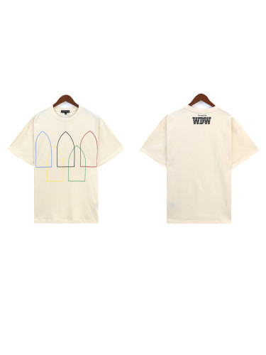Classic Rainbow Logo Letter Print tee