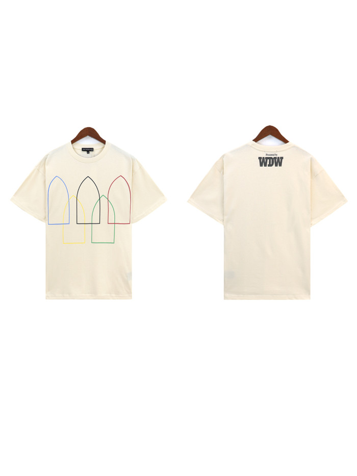 Classic Rainbow Logo Letter Print tee