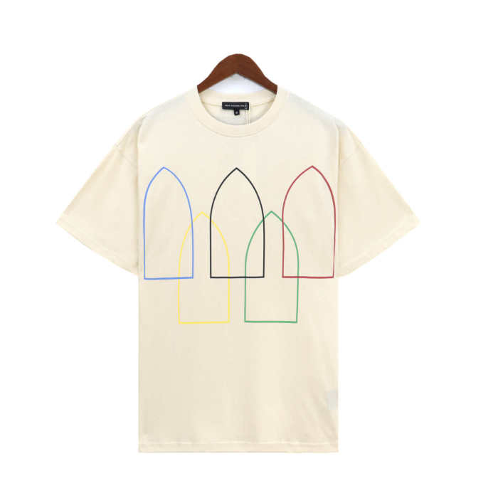 Classic Rainbow Logo Letter Print tee