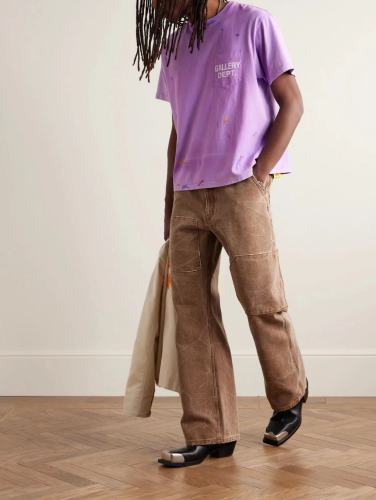 1:1 quality version Hand Painted Pocket Folded Shadow Tee 3 colors