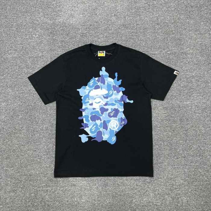 1:1 quality version Reinvented Camouflage Ape Big Head Print Tee 6 colors