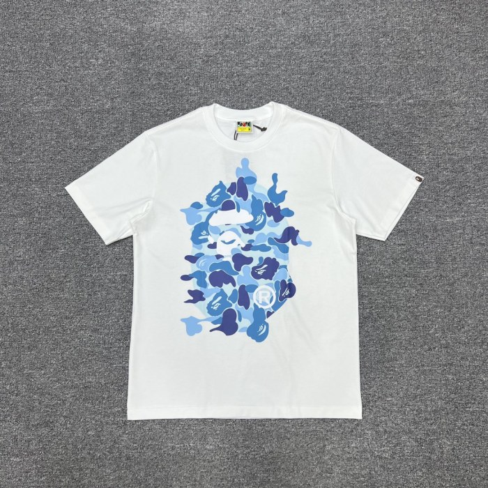 1:1 quality version Reinvented Camouflage Ape Big Head Print Tee 6 colors