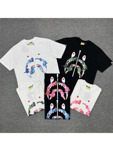 1:1 quality version Reconstructed Shark's Mouth Collision Tee 6 colors