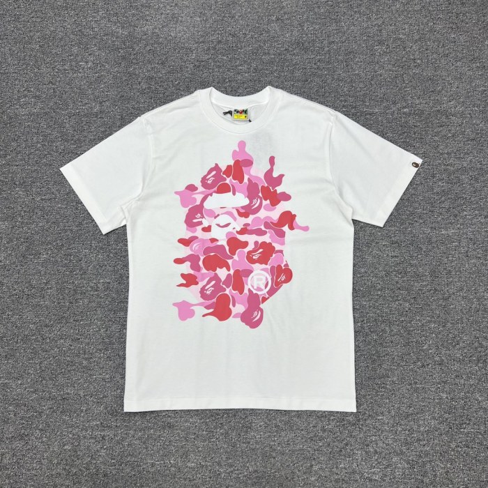 1:1 quality version Reinvented Camouflage Ape Big Head Print Tee 6 colors
