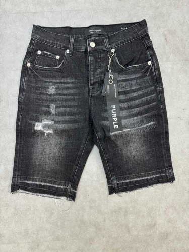 1:1 quality version Old Simple Scraped Denim Shorts