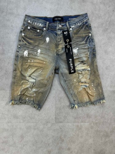 [buy more save more] 1:1 quality version Distressed Distressed Ink Dot Denim Shorts