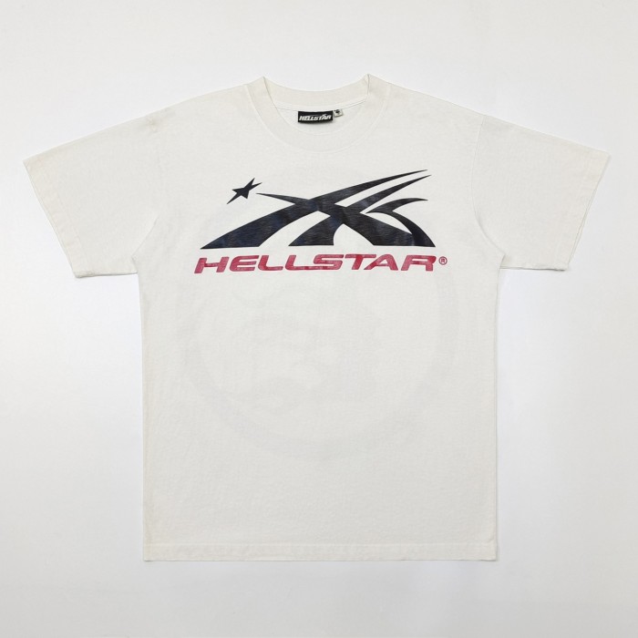 [Big & Tall for weights up to 260 lbs]1:1 quality version Black Red Logo Print Tee with NFC tag