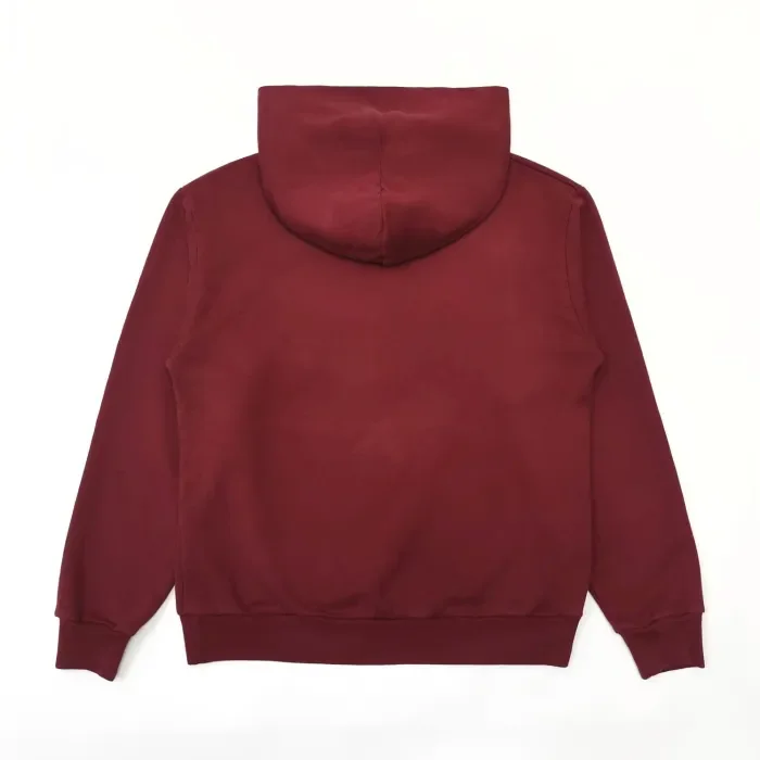 1:1 quality version Burgundy Starfish Spider Web Hoodie & pants set