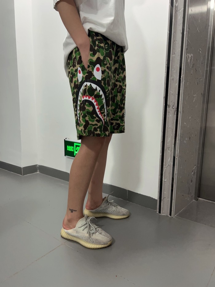 1:1 quality version Camouflage Side Shark Shorts