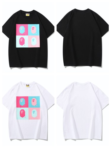 1:1 quality version Miami 4th Anniversary Limited Ape Head Tee 2 colors