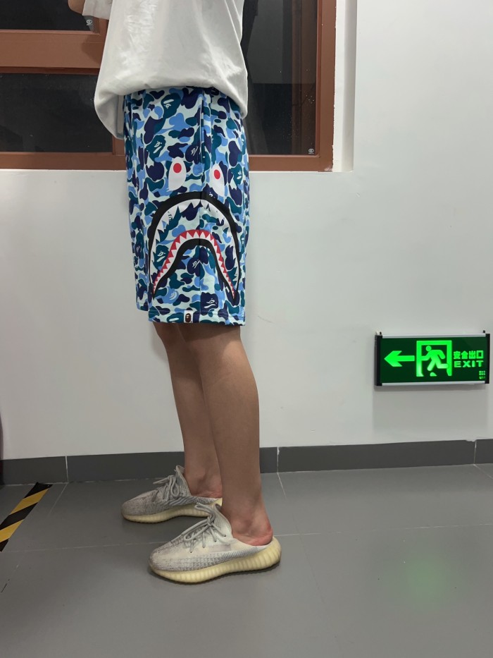 1:1 quality version Camouflage Side Shark Shorts