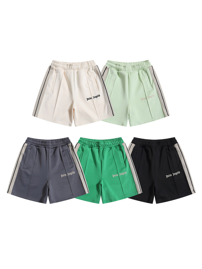 Monogrammed Side Webbing Striped Shorts 5 colors