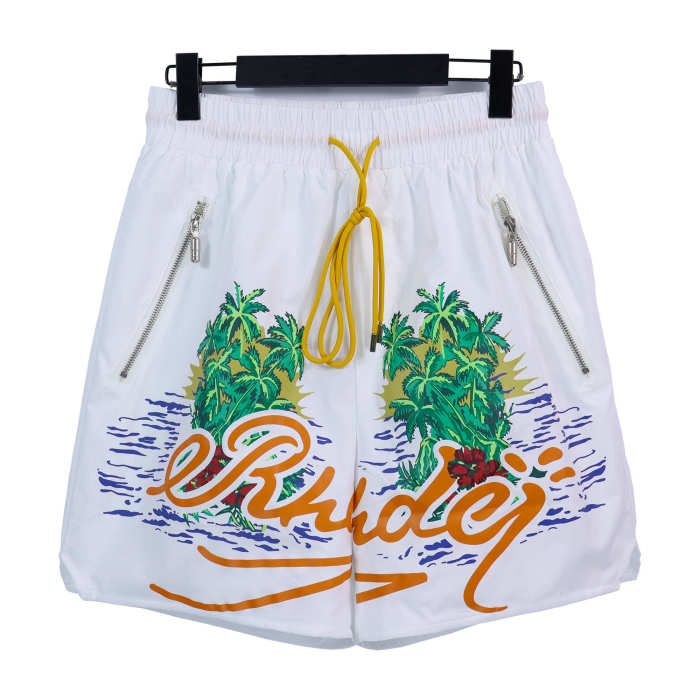 Coconut Splash Letter Print Shorts 2 colors